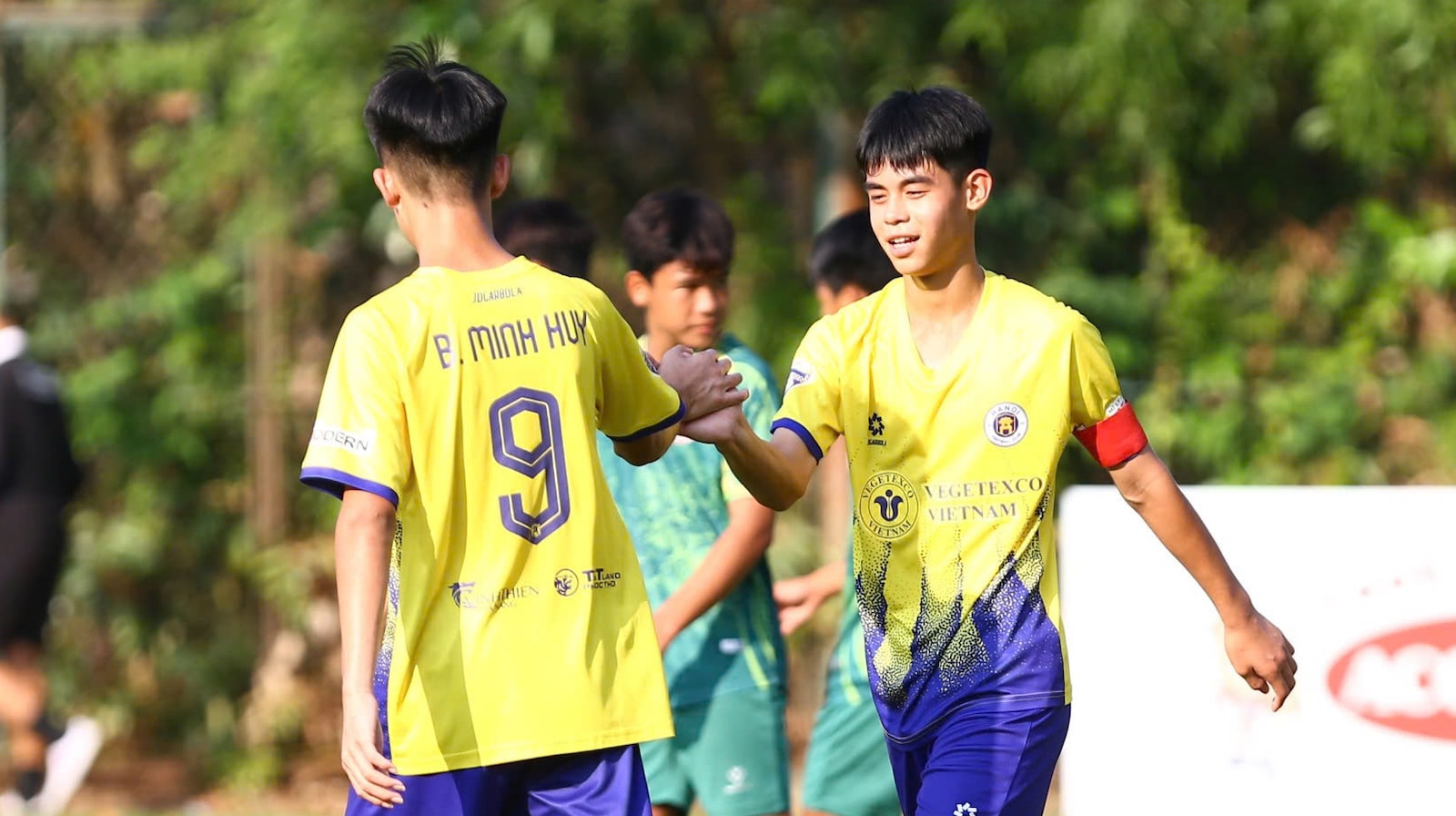 U15 Hà Nội thi đấu thuyết phục.