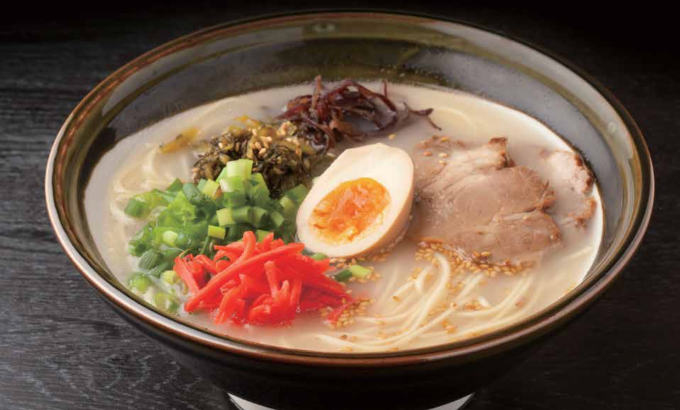 Tonkotsu ramen. Ảnh: Highlighting Japan