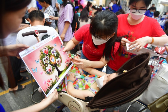 Hàng năm, Bệnh hiếm Bệnh viện Nhi đồng 1 tổ chức ngày hội cho các trẻ em bệnh hiếm. Ảnh: Thanh Tùng