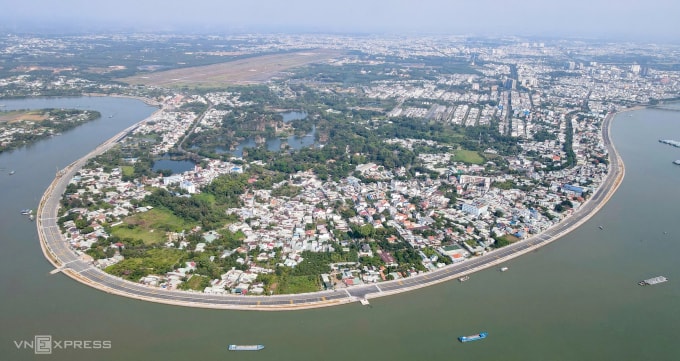 Đô thị ven sông Đồng Nai được định hướng như trục phát triển trong tương lai. Ảnh: Phước Tuấn