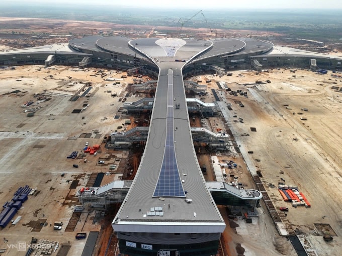 Sân bay Long Thành dự kiến đưa vào hoạt động trong năm 2026. Ảnh: Phước Tuấn
