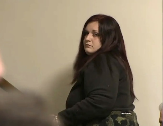 Alyssa Partsch tại tòa. Ảnh: NBC Boston