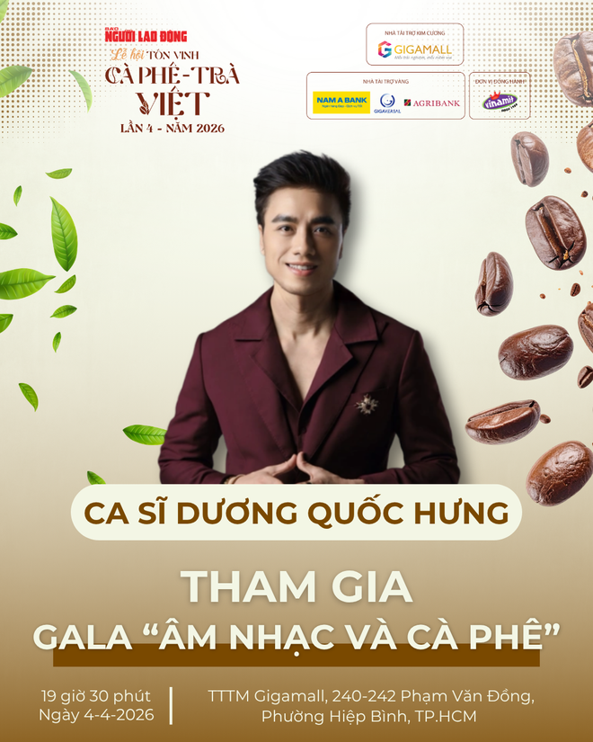 Điểm hẹn nghệ thuật đặc sắc tại lễ hội “Tôn vinh cà phê - trà Việt” lần 4 năm 2026 - Ảnh 8. Điểm hẹn nghệ thuật đặc sắc tại lễ hội “Tôn vinh cà phê - trà Việt” lần 4 năm 2026 - Ảnh 8.