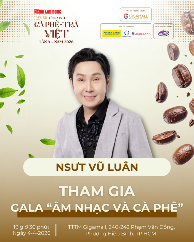 Điểm hẹn nghệ thuật đặc sắc tại lễ hội “Tôn vinh cà phê - trà Việt” lần 4 năm 2026 - Ảnh 3. Điểm hẹn nghệ thuật đặc sắc tại lễ hội “Tôn vinh cà phê - trà Việt” lần 4 năm 2026 - Ảnh 3.