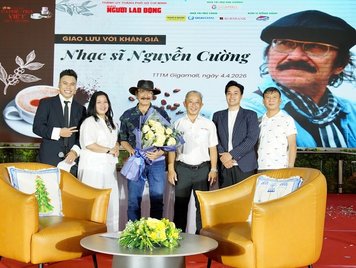 VIDEO: Nhạc sĩ Nguyễn Cường giao lưu tại Lễ hội “Tôn vinh cà phê - trà Việt” - Ảnh 3.