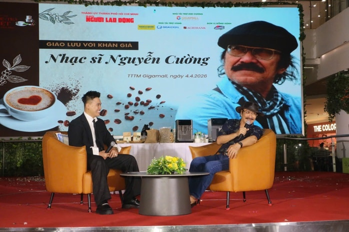 VIDEO: Nhạc sĩ Nguyễn Cường giao lưu tại Lễ hội “Tôn vinh cà phê - trà Việt” - Ảnh 1.