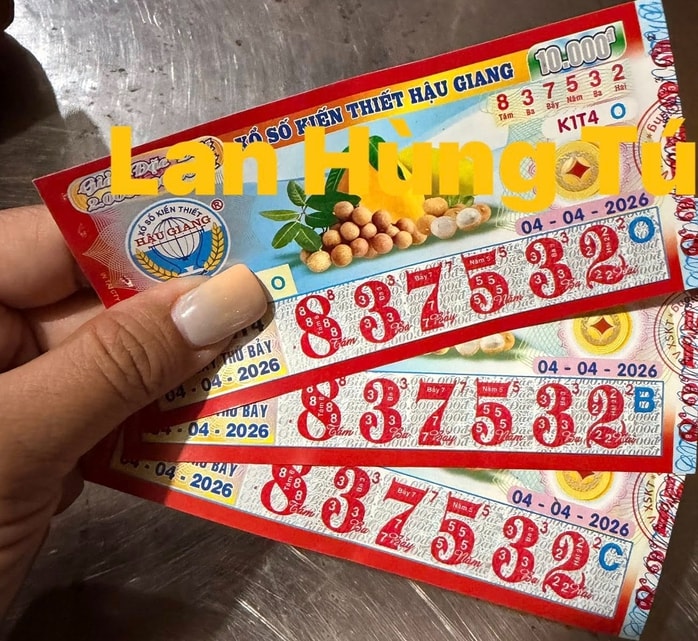 Giải độc đắc xổ số miền Nam ngày 5 - 4: Khách hàng may mắn tại Tây Ninh , Vĩnh Long - Ảnh 4.