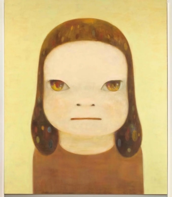 Bức họa Nothing about it ra đời năm 2016, chất liệu sơn acrylic trên vải bố. Ảnh: The Value