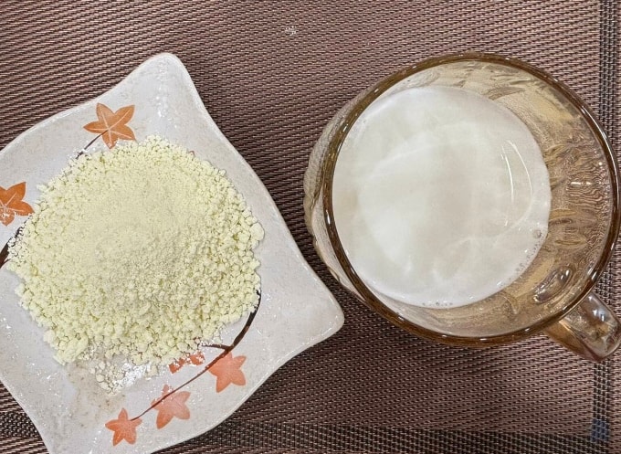 Sữa tách béo có thể làm giảm vị cay. Ảnh: Anh Chi