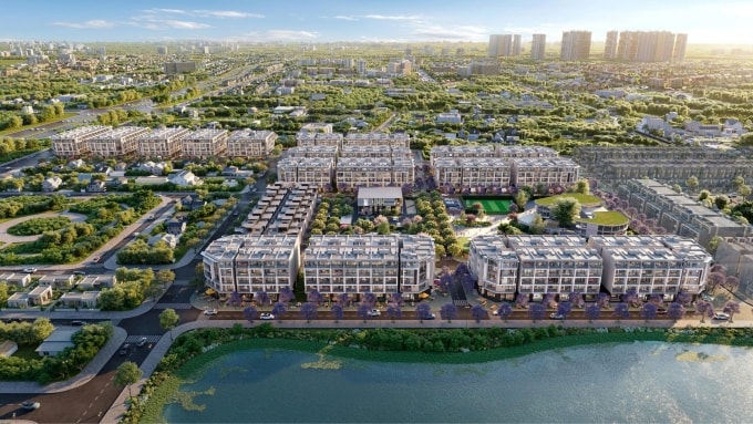 Phối cảnh dự án Hanoi Oriental. Ảnh: VLand Việt Nam