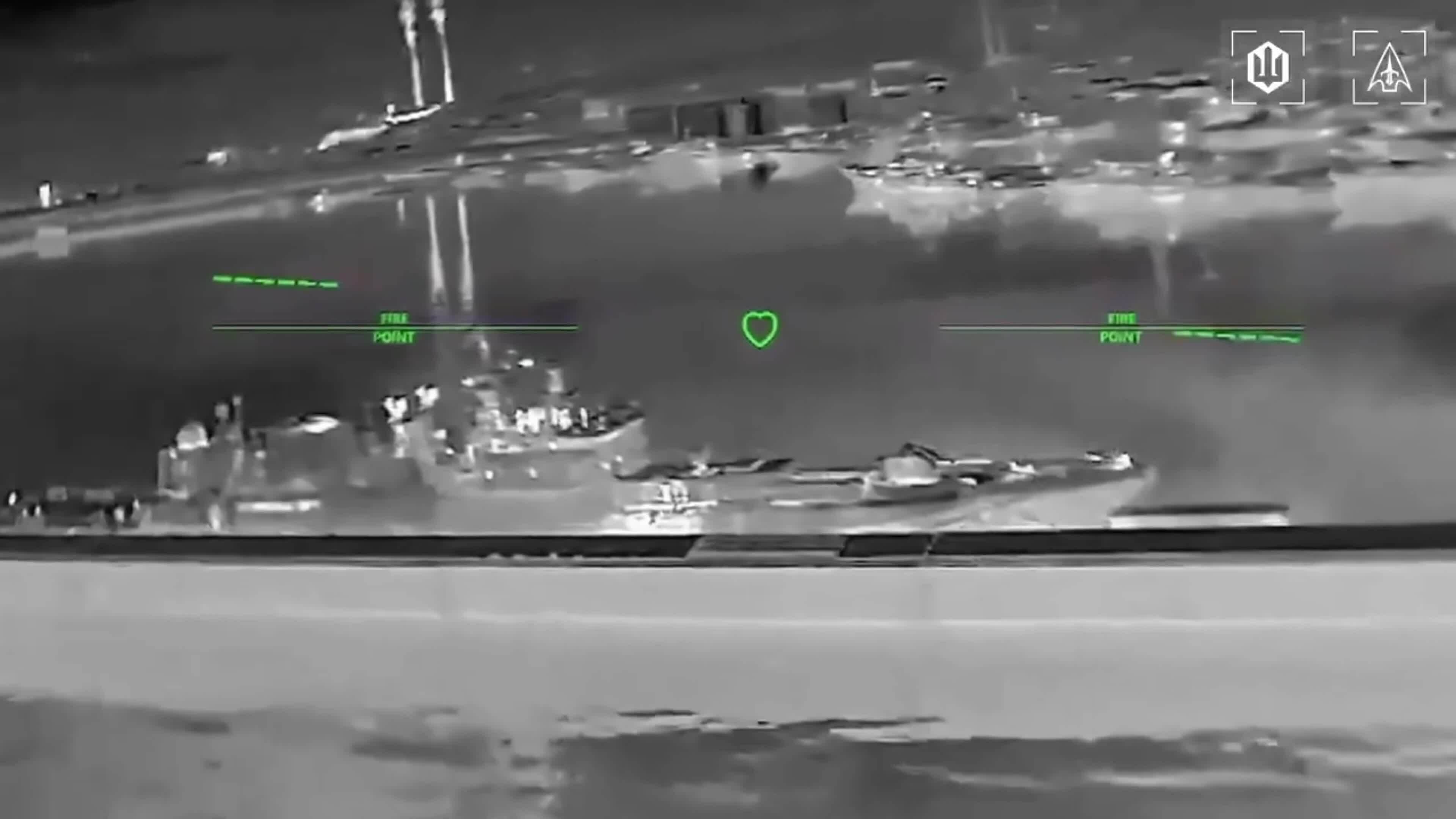 Ukraine tuyên bố tập kích tàu hộ vệ tên lửa Nga