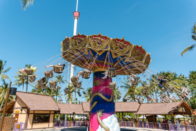 Trải nghiệm phấn khích với loạt trò chơi cảm giác mạnh tại Sun World Hòn Thơm. Ảnh: Sun Group