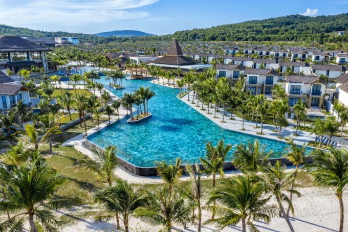 Không gian nghỉ dưỡng tại hệ thống resort 5 sao ở Nam đảo. Ảnh: Sun Group