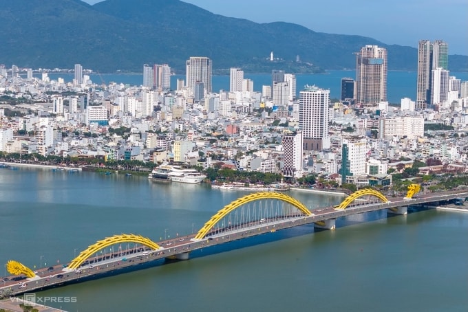 Một góc đô thị trung tâm TP Đà Nẵng. Ảnh: Nguyễn Đông