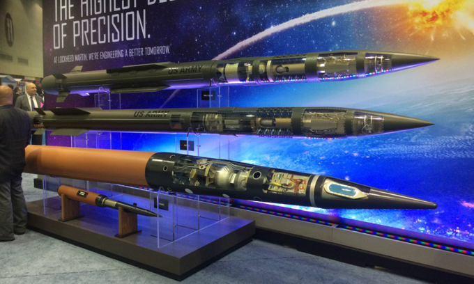 Đạn tên lửa THAAD không mang nắp che trong ảnh đăng ngày 6/4. Ảnh: X/ArmsControlWonk