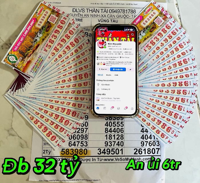 Khách hàng trúng độc đắc 32 tỉ đồng xổ số miền Nam với vé số online - Ảnh 2.