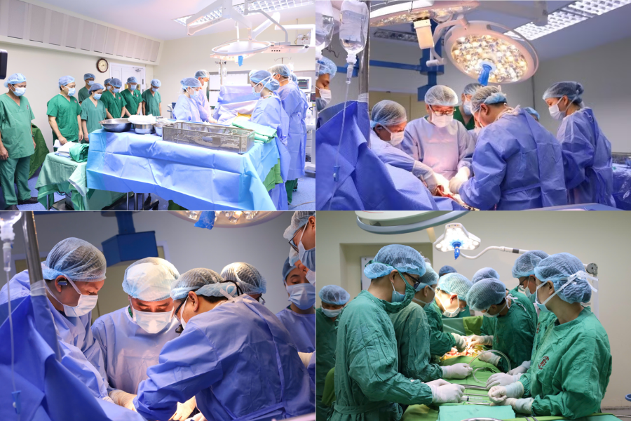 100 y bác sĩ tham gia ca hiến tạng đặc biệt nối dài sự sống cho 7 bệnh nhân