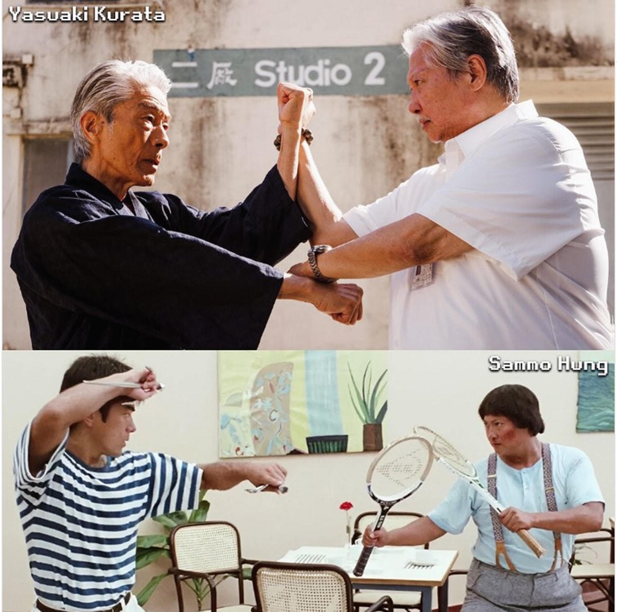 Kurata Yasuaki nổi tiếng với những màn đấu võ với Hồng Kim Bảo