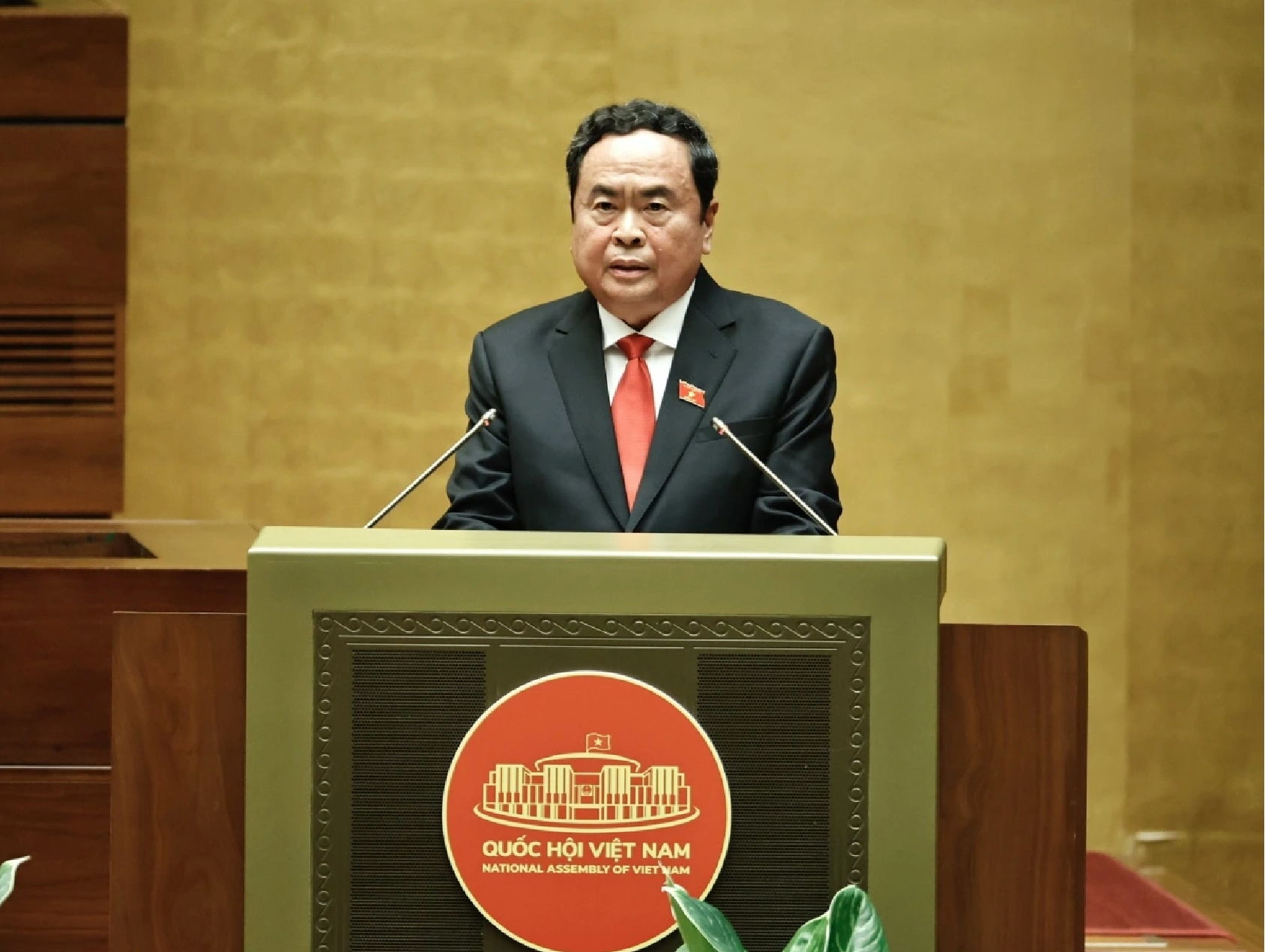 Chủ tịch Quốc hội Trần Thanh Mẫn.