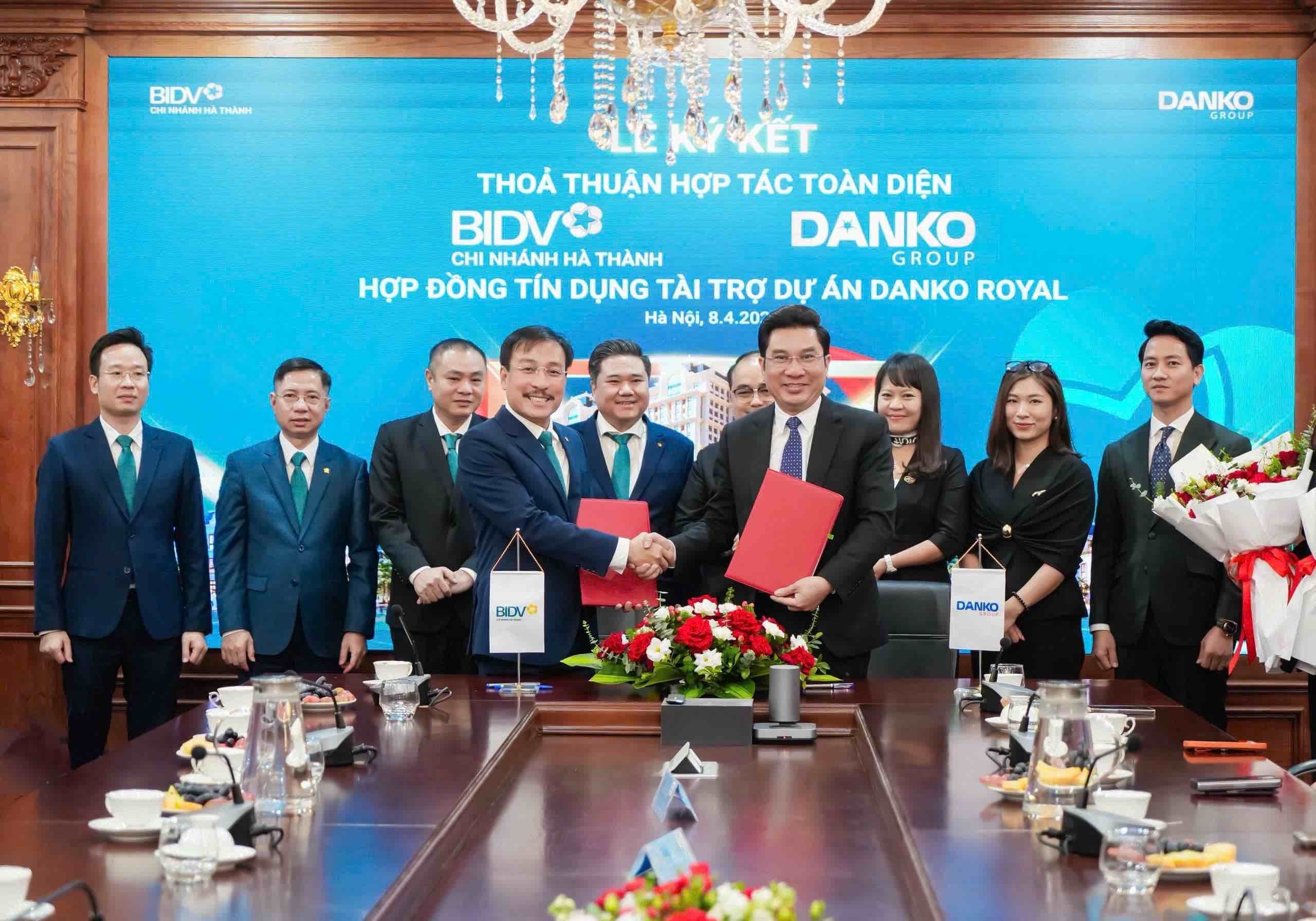 Danko Group và BIDV kí kết thoả thuận hợp tác toàn diện.