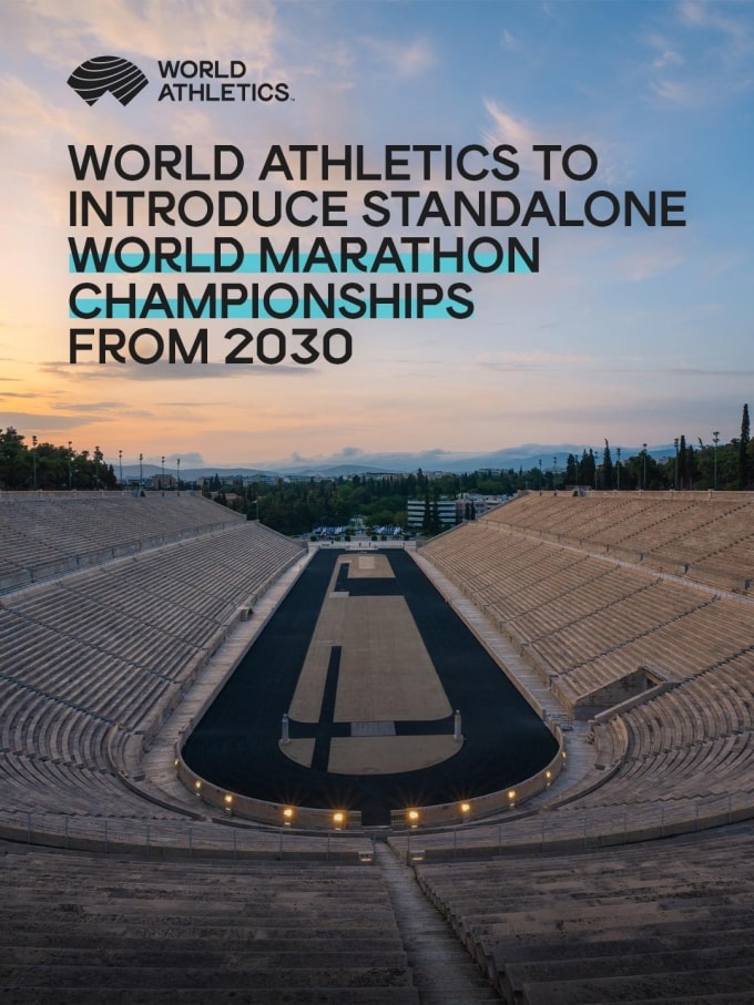 World Athletics thông báo sẽ tổ chức Giải vô địch Marathon thế giới riêng từ 2030.