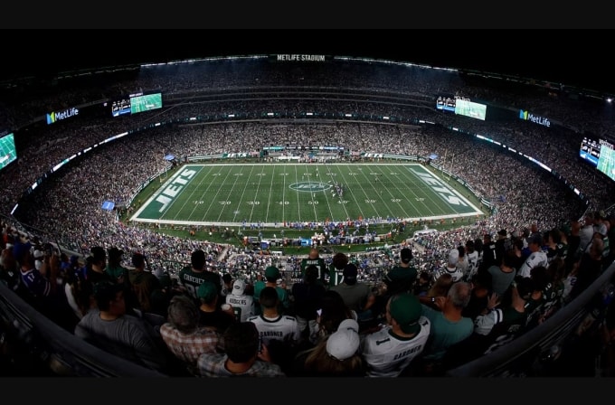 Chung kết World Cup 2026 sẽ diễn ra tại sân MetLife, Khu liên hợp thể thao Meadowlands ở East Rutherford, New Jersey, Mỹ ngày 19/7/2026. Ảnh: AP