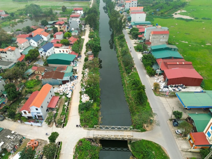 Hệ thống thủy lợi Bắc Hưng Hải tháng 3/2026. Ảnh: Gia Chính