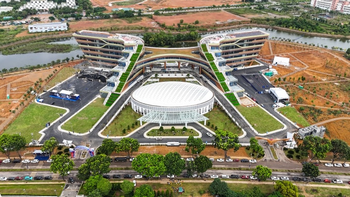 Trung tâm Đổi mới sáng tạo Quốc gia - NIC. Ảnh: Giang Huy