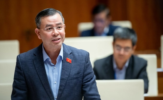 Bộ trưởng Tài chính Ngô Văn Tuấn. Ảnh: Hoàng Phong