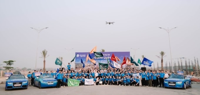 Sự kiện lễ ra quân và roadshow Eurowindow Light City. Ảnh: Eurowindow Holding