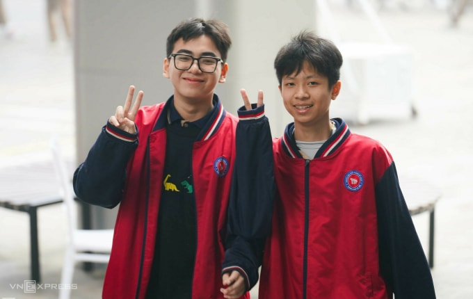 Học sinh trường THPT Đỗ Mười, Hà Nội, tháng 2/2026. Ảnh: Hoàng Giang