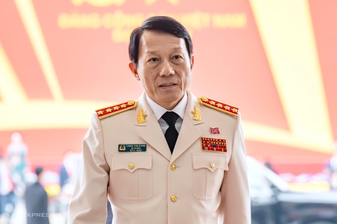 Đại tướng Lương Tam Quang, Bộ trưởng Công an. Ảnh: Giang Huy