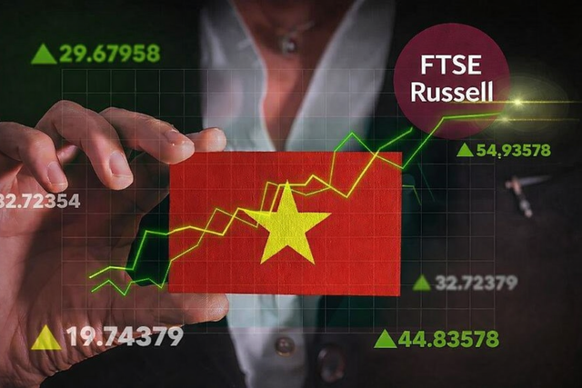 FTSE Russell nâng hạng chứng khoán Việt Nam lên Thị trường Mới nổi Thứ cấp vào tháng 9/2026- Ảnh 1.