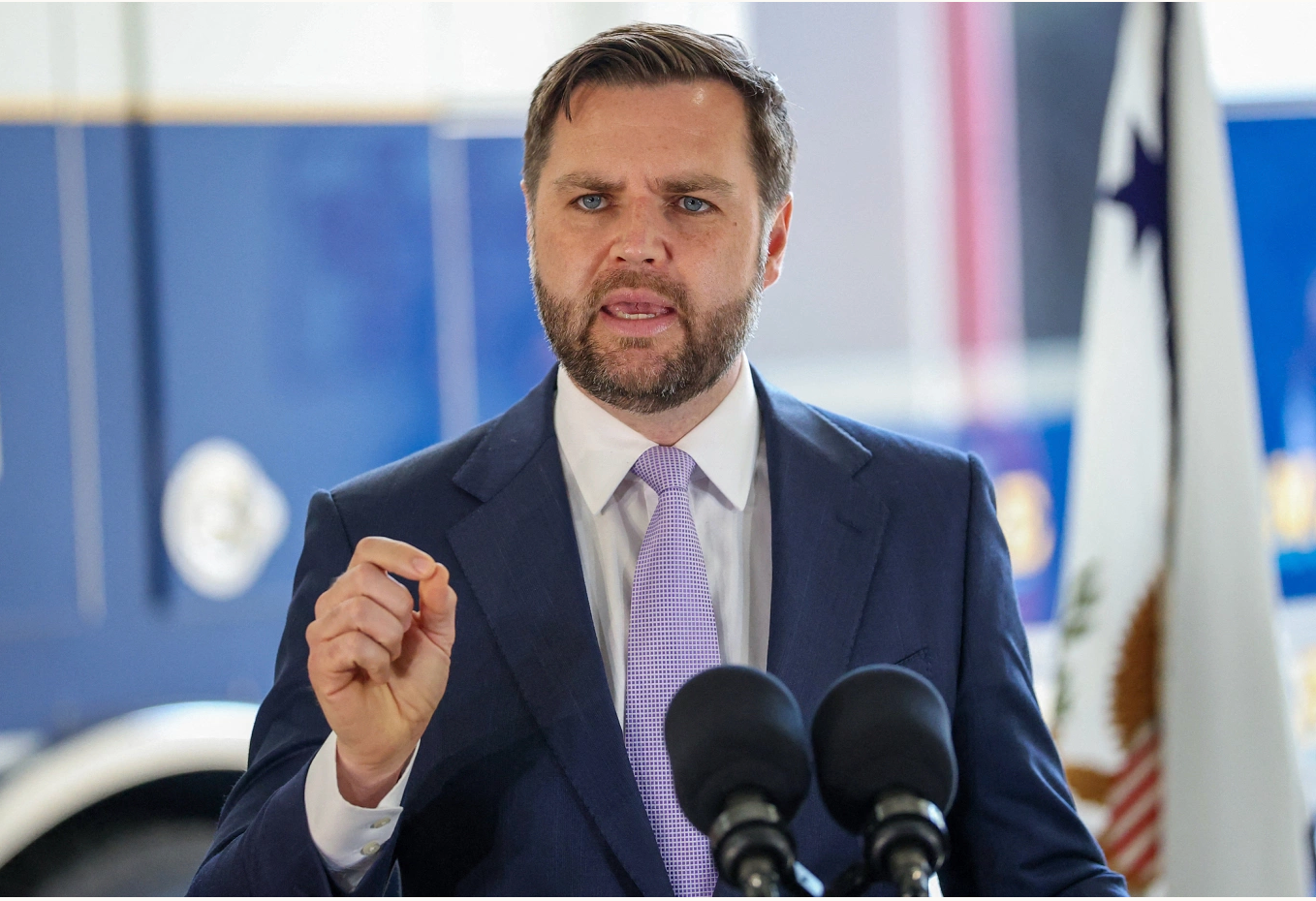 Phó Tổng thống Mỹ JD Vance. (Ảnh: Getty)