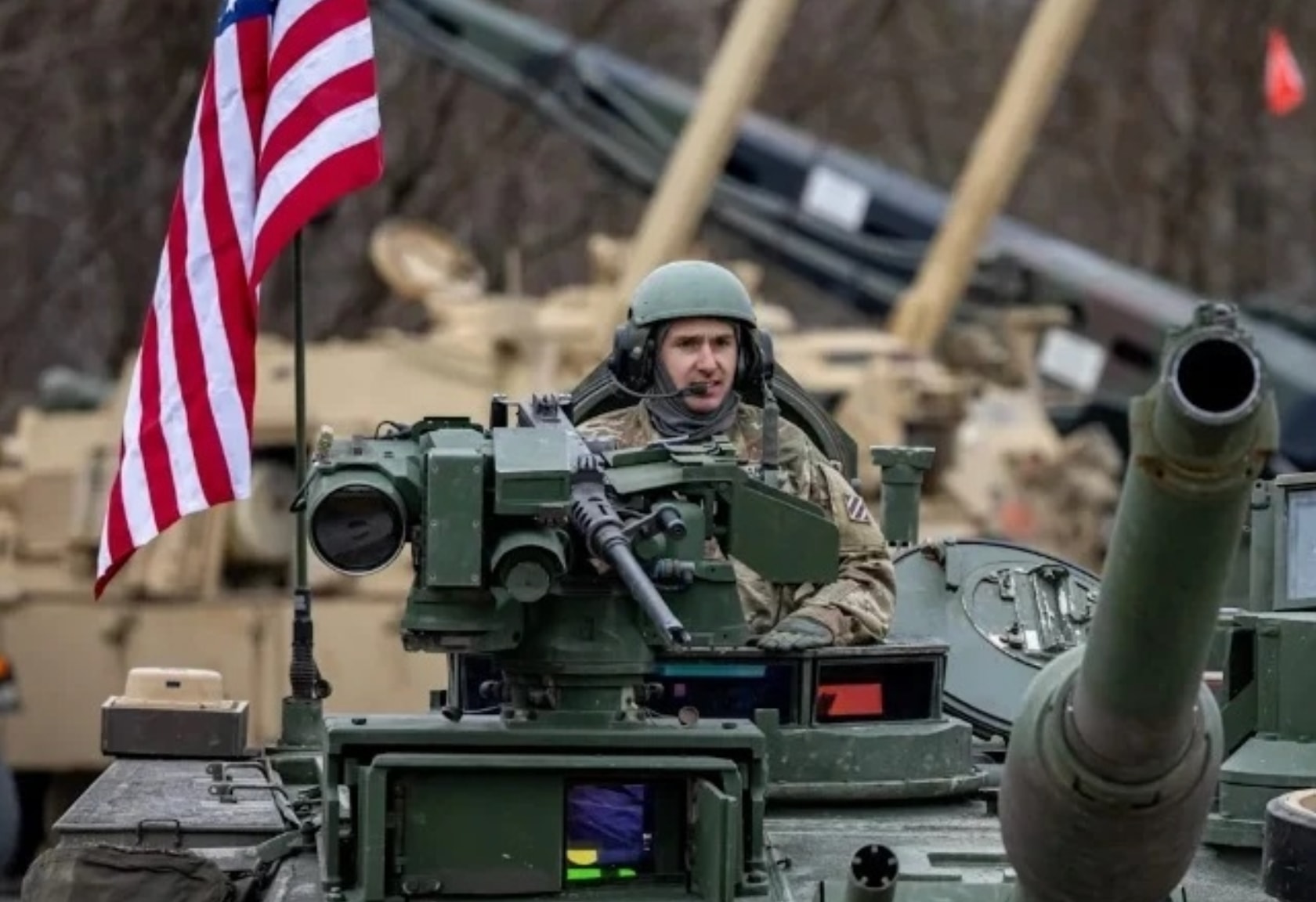 Một binh sĩ Mỹ ở Đức. Ảnh: EPA-EFE/Shutterstock