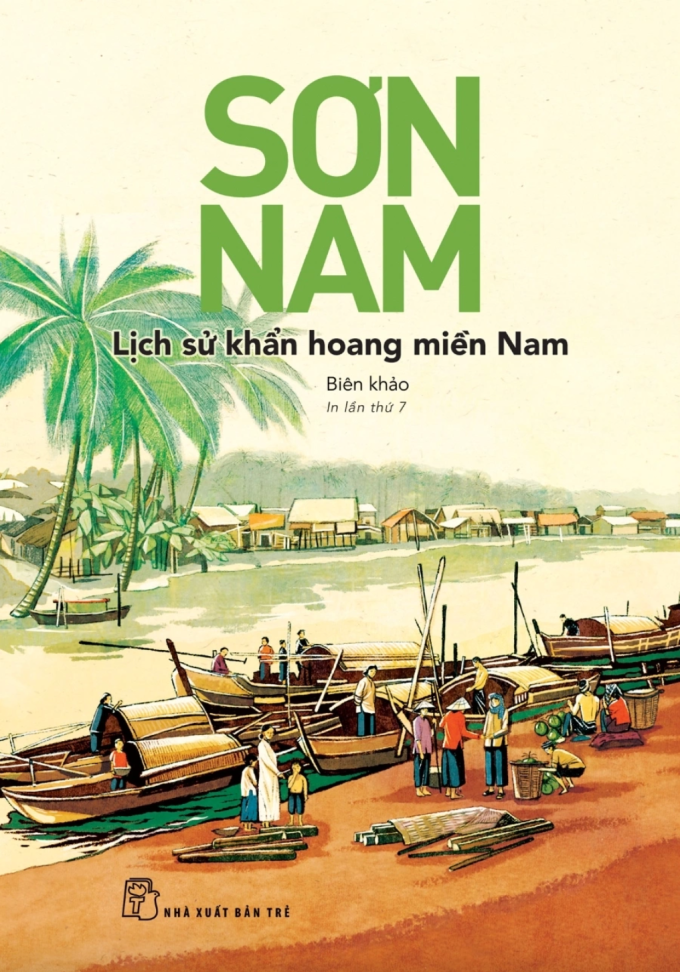 Bìa cuốn Lịch sử khẩn hoang miền Nam. Ảnh: Nhà xuất bản Trẻ