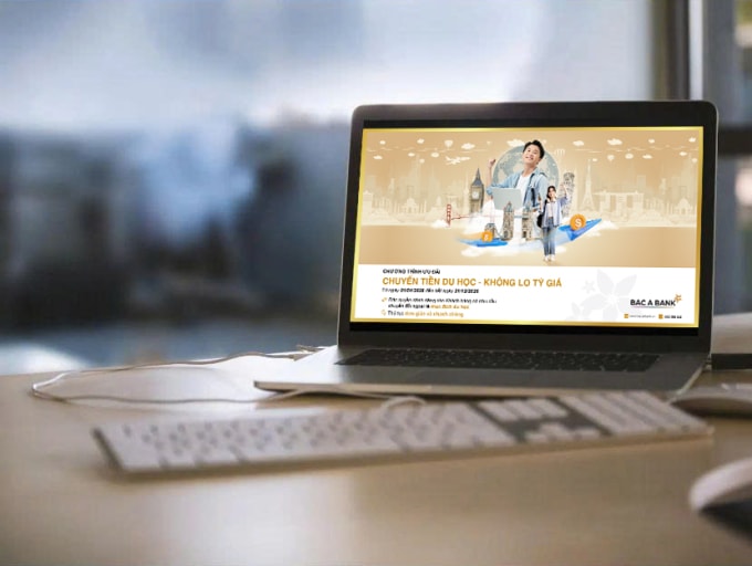 Bac A Bank ưu đãi tỷ giá đổi ngoại tệ cho khách hàng. Ảnh: Bac A Bank