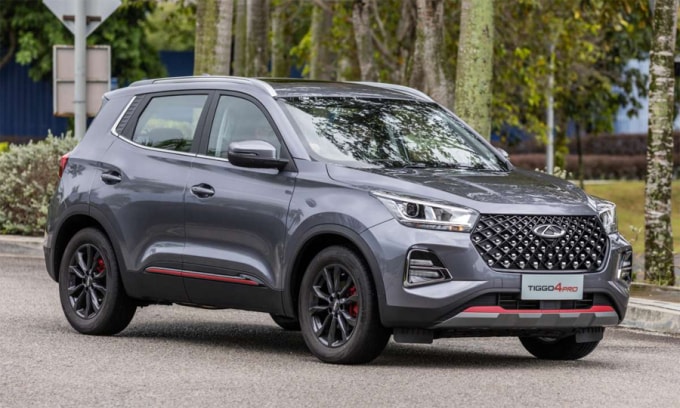 Tiggo 4 - một mẫu xe hybrid của hãng Trung Quốc Chery. Ảnh: Paultan