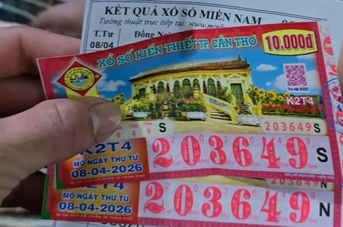 Chiều 9-4, xổ số miền Nam xác định nơi trúng 3 giải độc đắc - Ảnh 2.