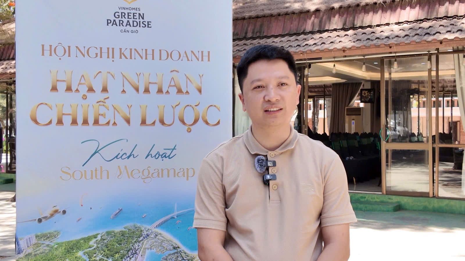 Ông Phạm Xuân Xuân Hiếu cho biết khi dự án bước vào giai đoạn hoàn thiện, cơ hội sở hữu những sản phẩm chất lượng với giá tốt sẽ ngày càng thu hẹp.