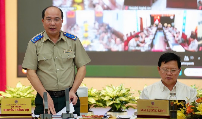 Cục trưởng thi hành án nói rằng giá trị phải thi hành liên tục ở mức cao. Ảnh: Linh Đan