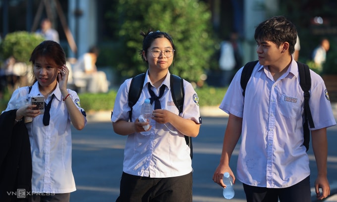 Thí sinh thi đánh giá năng lực Đại học Quốc gia TP HCM, tháng 4/2026. Ảnh: Quỳnh Trần