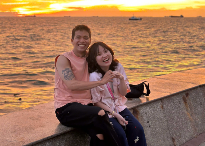 Khánh Trình và Xuân Thủy trong chuyến du lịch năm 2025. Ảnh: Nhân vật cung cấp