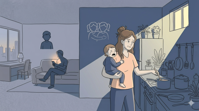 Chồng trách móc khi tôi sinh hai con gái