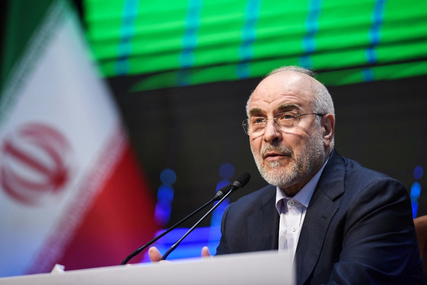 Chủ tịch Quốc hội Iran Mohammad Bagher Ghalibaf.