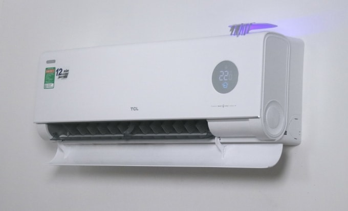 Thiết kế dòng FreshIN 3.0 với cổng cấp khí tươi bên trên. Ảnh: Diệp Vân