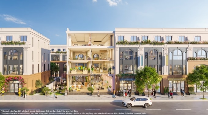 Liền kề Vinhomes Golden City thiết kế 4 tầng, diện tích sử dụng tới hơn 200m2, khai thác đa công năng