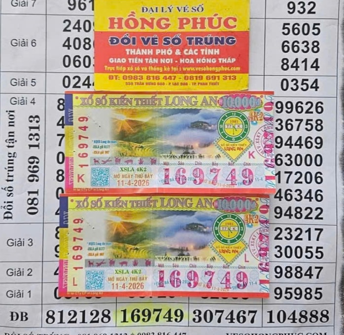 Chiều 12-4, xổ số miền Nam xác định nơi trúng 3 giải độc đắc - Ảnh 3.