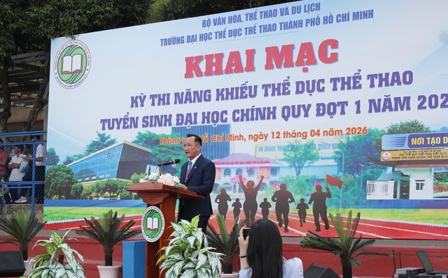 TP.HCM: Hơn 4.000 thí sinh dự thi năng khiếu ngành thể dục thể thao- Ảnh 1. TP.HCM: Hơn 4.000 thí sinh dự thi năng khiếu ngành thể dục thể thao- Ảnh 1.