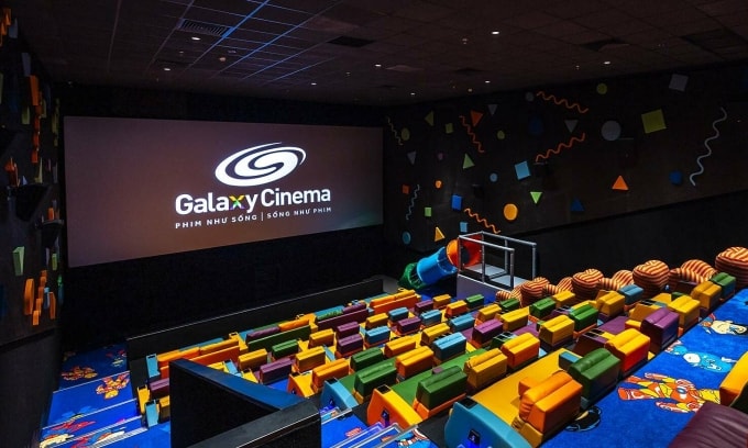 Bên trong một rạp chiếu phim của Galaxy Cinema tại Thừa Thiên - Huế. Ảnh: Galaxy Cinema